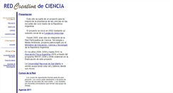 Desktop Screenshot of cienciaredcreativa.org